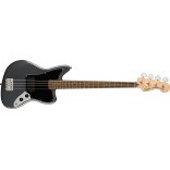 Squier Jaguar Bass H, Laurel FB, Charcoal Frost Metallic