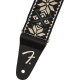 Fender Courroie Pasadena Woven Yellow Snowflake, 2"