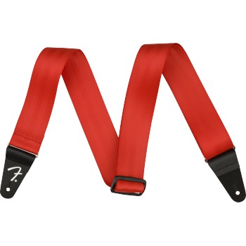 Fender Courroie Ceinture de Sécurité Rouge, 2"