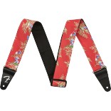 Fender Courroie Hawaiian 2", Red Floral