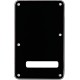 Fender Backplate, Stratocaster, Black (B/W/B), 3-Ply