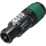 Neutrik Connecteur Speakon Noir 4-Pin Câble 6-12mm