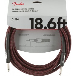 Fender Pro Series Instrument Cable 18.6' Tweed