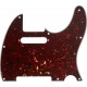 Fender Pickguard, Tele 8-Hole, Tortoise Shell, 4-Ply