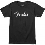 Fender T-Shirt Spag Logo, Noir