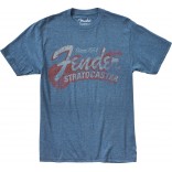 Fender T-Shirt Since 1954 Strat Bleu - Moyen