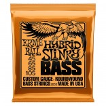 Ernie Ball Bass 4ST Hybrid Slinky 45-105