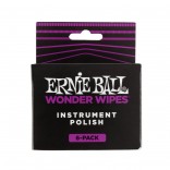 Ernie Ball 6-Pack Instrument Polish Wipes