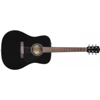 Fender CD-60 Guitare Acoustique Noire + Case