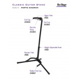 On-Stage XCG-4 Support Pour Guitare