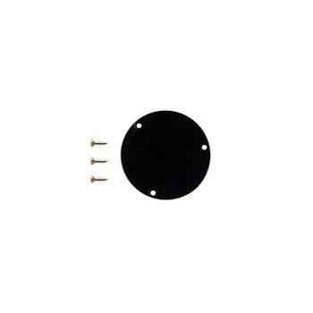 Gibson Les Paul Rear Switch Cover Plate - Black