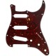 Fender Pickguard, Strat S/S/S, 11-Hole Tortoise Shell 4-Ply