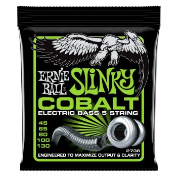 Ernie Ball Cobalt Basse 5 Cordes 45-130