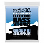 Ernie Ball Flat Wound Bass Set 45-100