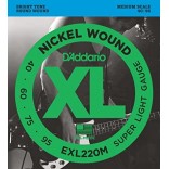 D'Addario XL Bass Super Soft  40-95 Medium Scale