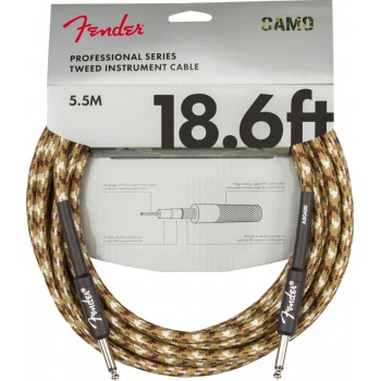 Fender Pro Series Instrument Cable 18.6'