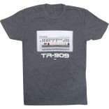 Roland TR-909 Crew T-Shirt Large Charcoal