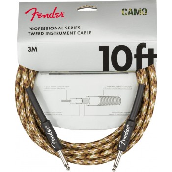 Fender Pro Series Câble d'Instrument 10' 