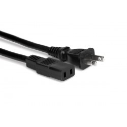 Hosa Câble AC (IEC) 8' 2 Pôles