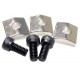 Profile Nut Block & Screw - Lock Nut (3 Pack) Noir