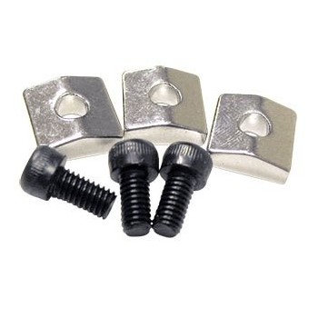 Profile Nut Block & Screw - Lock Nut (3 Pack) Noir