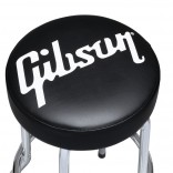Gibson Tabouret de Bar 30" avec Logo Blanc