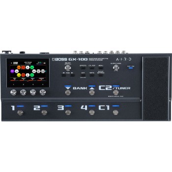 Boss GX-100 Multi-Effets de Guitare, Écran Tactile