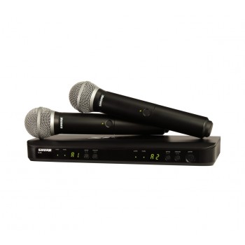 Shure BLX Système Sans Fil Double W/PG58