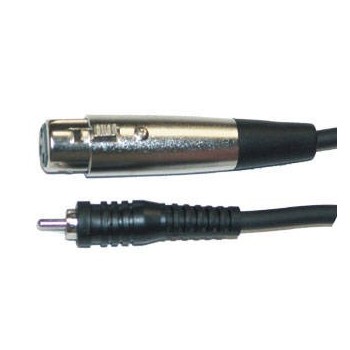 Link Audio Câble RCA à XLR Femelle 5'