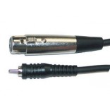 Link Audio Câble RCA à XLR Femelle 5'