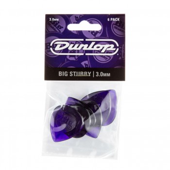 Jim Dunlop Big Stubby 3MM Player Pack (6)