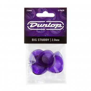 Jim Dunlop Big Stubby 2MM Player Pack (6)