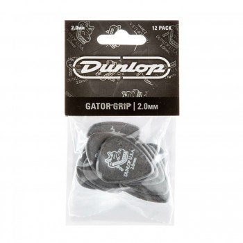 Jim Dunlop Gator Grip Players Pack 2.0MM (12 Picks)