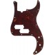 Fender Pickguard P-Bass, 13-Hole Tortoise Shell, 4-Ply