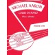 Alfred - Michael Aaron Cours de Piano Adulte - Book 1