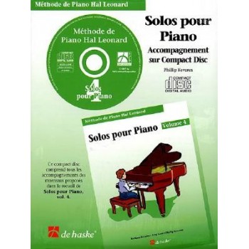 Hal Leonard Méthode de Piano - Piano Solo 4 + CD