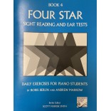 Four Star Piano - Sight Reading & Ear Tests Volume 4