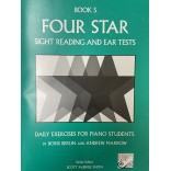 Four Star Piano - Sight Reading & Ear Tests Volume 5