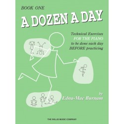 Dozen a Day Piano Book One - Vert