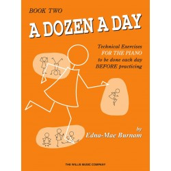 Dozen a Day Piano Book Two - Orange