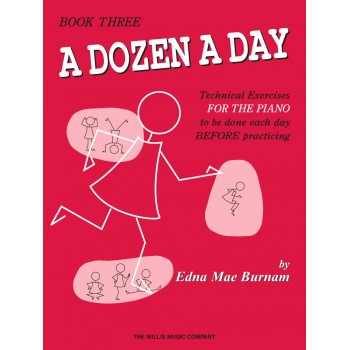 Dozen a Day Piano Book 3 - Rouge