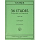 Kayser 36 Études Opus 20 Pour Violon