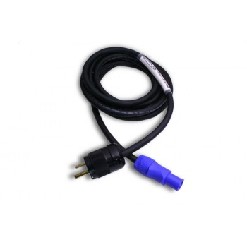 Digiflex Câble AC Powercon à U-Ground Mâle 10'