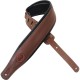 Levy's Courroie 2.5" Signature Series Cuir Noir