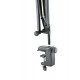 Konig & Meyer 23840 Support-perche flexible pour Micro - Noir