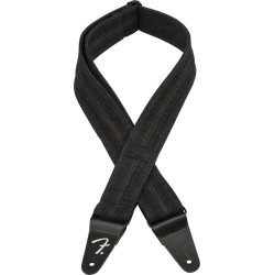 Fender Courroie 2" X Wrangler Denim, Light Indigo