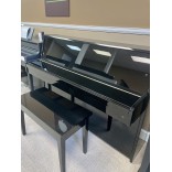 Kawaï CX-5 Piano Acoustique Droit Ébène Poli avec Banc - Usagé