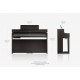 Roland HP-704 Piano Numérique - Charcoal Black