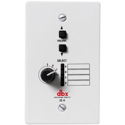 DBX ZonePro Sélecteur de Source et Volume