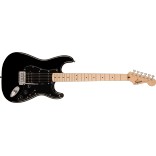 Squier Sonic Strat HSS Touche en Érable - Noir